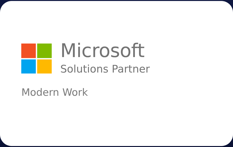 Microsoft Solutions Partner - Modern Work